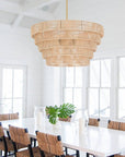 5 - Light Dimmable Tiered Chandelier - From Where -