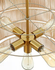 5 - Light Dimmable Tiered Chandelier - From Where -