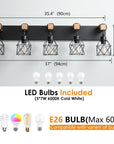 5 - Light Farmhouse Vanity Light - From Where -