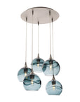 5 Pendant Cascade Chandelier - From Where -