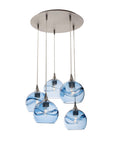 5 Pendant Cascade Chandelier - From Where -