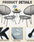 5 Piece Acapulco Chair Set - From Where -