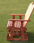 50" Eastern Red Cedar Glider - From Where -