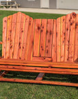 50" Eastern Red Cedar Glider - From Where -