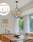 Modern Industrial Chandelier