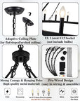 Wagon Wheel Chandelier