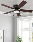 52'' Ceiling Fan with Light Kit - From Where -