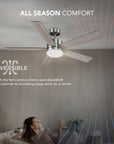 52 - in Smart Ceiling Fan with Light and Remote - From Where -
