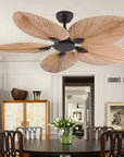 52" Palm Ceiling Fan Light - From Where -