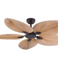 52" Palm Ceiling Fan Light - From Where -