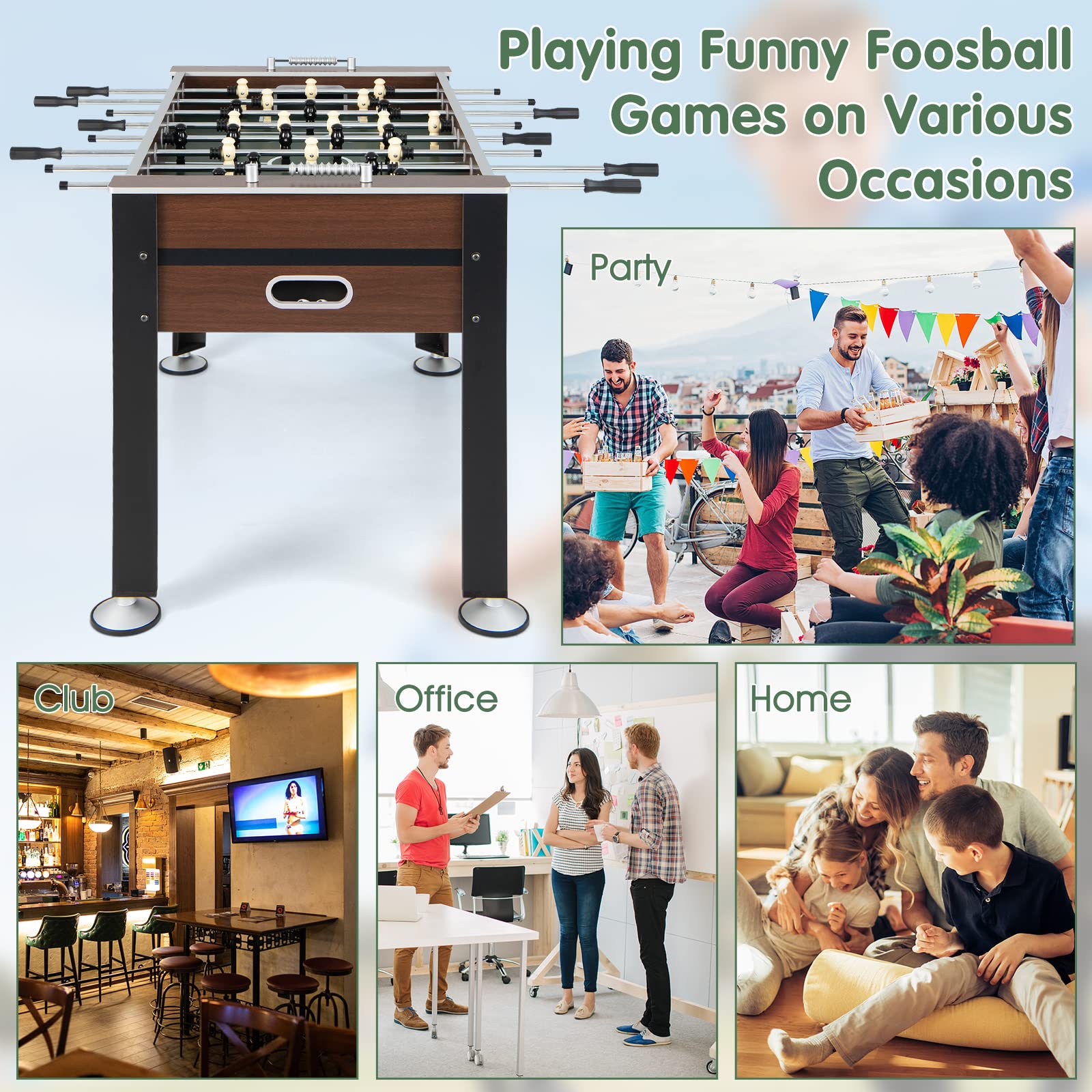 54" Full Size Foosball Table - From Where -