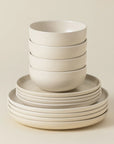 Pacifica 12-Piece Dinnerware Set with Bowl