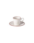Beja Coffee Cup and Saucer (Set of 6)