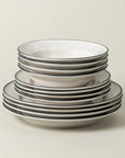 Beja 12-Piece Dinnerware Set with Pasta Bowl