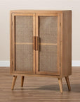 https://www.walmart.com/ip/Bowery-Hill-Mid-Century-2-Door-Wood-Rattan-Storage-Cabinet-in-Oak/673267437