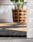 Adelaide Harlequin Indoor/Outdoor Rug | Dark Grey