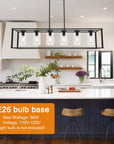 6 - Light Industrial Kitchen Chandeliers - From Where Finds -
