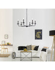 6 - Light Mid - Century Metal Pendant - From Where -