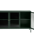 Contemporary Glass & Metal Sideboard