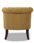 Katherine Tufted Accent Chair Gold