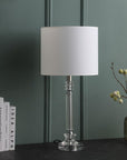 Mitz Cut Crystal Modern Table Lamp