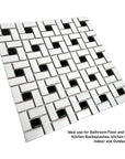 Spiral Pattern Mosaic Tile
