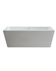 67" Acrylic Freestanding Soaking Bathtub - From Where -