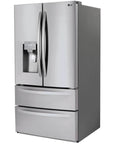 LG 28 Cu. ft. Smart Wi-Fi Enabled French Door Refrigerator, Stainless Steel (LMXS28626S)