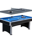 7 Ft Pool Table with Ping Pong Multi Game Combo Tables - From Where -