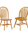 7 - Piece Dining Set with Arrowback Chairs - From Where -