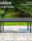 7 - Piece Outdoor Patio Dining Set - From Where -