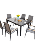 7 - Piece Outdoor Patio Dining Set - From Where -