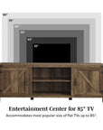 70 - inch Barn Door TV Stand - From Where -