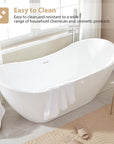 71" Freestanding Bathtub - From Where -