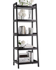 5 Tier Ladder Bookcase