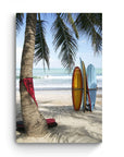 Surfing Boards Canvas Artwork