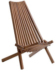Henf Folding Wooden Lounge Chair
