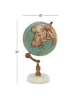 Marble Globe with Marble Base