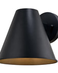 Indoor-Outdoor Wall Sconce Metal Shade