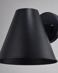 Indoor-Outdoor Wall Sconce Metal Shade