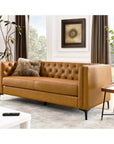 78" Mid Century Chesterfield Sofa - From Where -