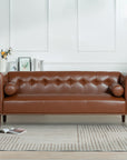 78.74" Wooden Arm 3 Seater Sofa - From Where -