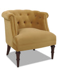 Katherine Tufted Accent Chair Gold