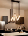 8 - Light Farmhouse Chandelier for Kitchen - From Where -