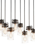 8 - Light Farmhouse Chandelier for Kitchen - From Where -