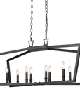 8 Lights Metal Light Fixture - From Where -