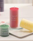 8 Pack Scented Dripless Pillar Candles - From Where -