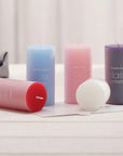 8 Pack Scented Dripless Pillar Candles - From Where -