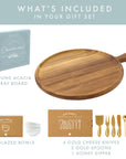 Grazerie Round Charcuterie Board Set