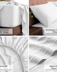 Mellanni King Sheets (Set of 4)